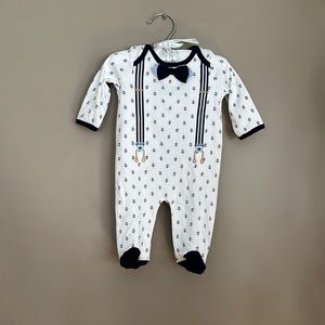 Koala Baby Boutique- Anchor footed one piece outfit- Newborn- boys.